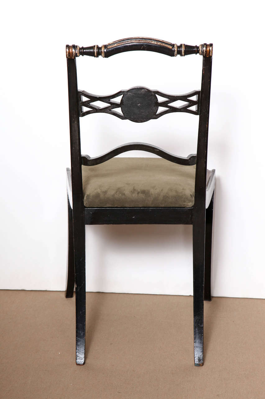 Early 19th Century English Regency Side Chair 4