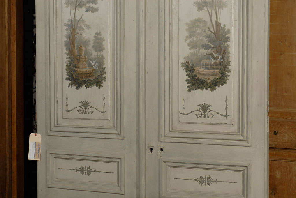 19th Century 19th.c French Parisian Louis XVI style doors For Sale