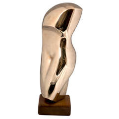 Bronze Abstract Sculpture by Schacherman