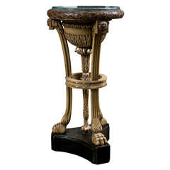 French Painted Stand