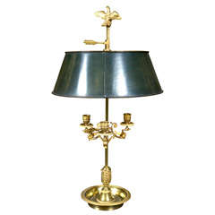 Antique Bronze Continental Bouillotte lamp