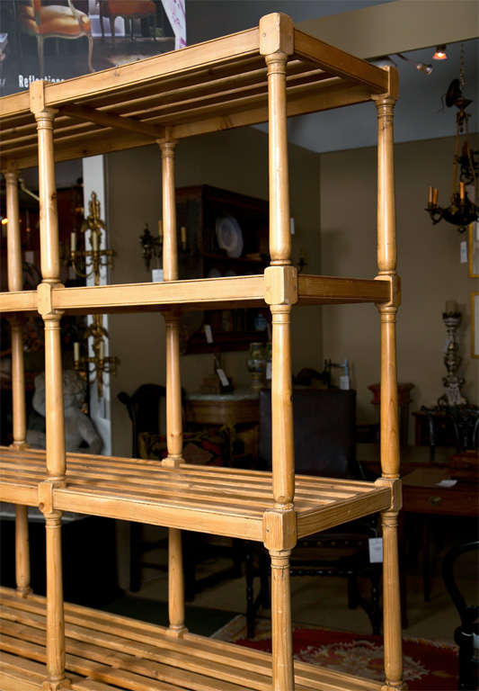 Exact Replica Of Antique Deed Rack From Tacon Hall In Good Condition In Stamford, CT