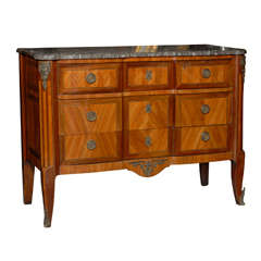 Elegant Transitional Louis XV/Louis XVI  Chest