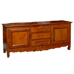 Antique Low French Sideboard