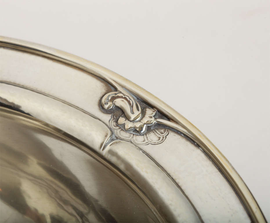 Georg Jensen Danish Sterling Silver Two-Compartment Vegetable Dish #228 E 4