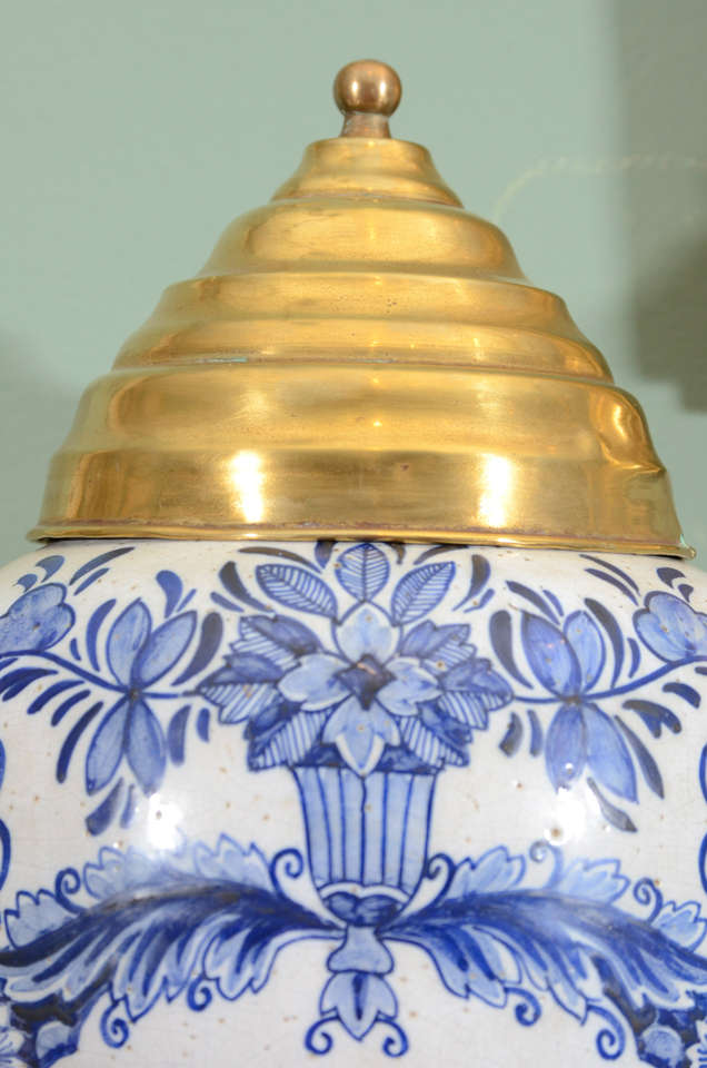 19th Century Delftware Jar
