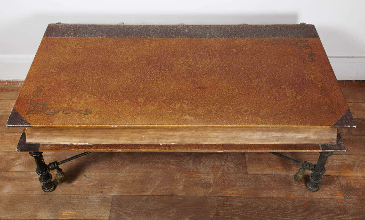 An Unusual "Book" Coffee Table, France, Circa 1960 at 1stDibs