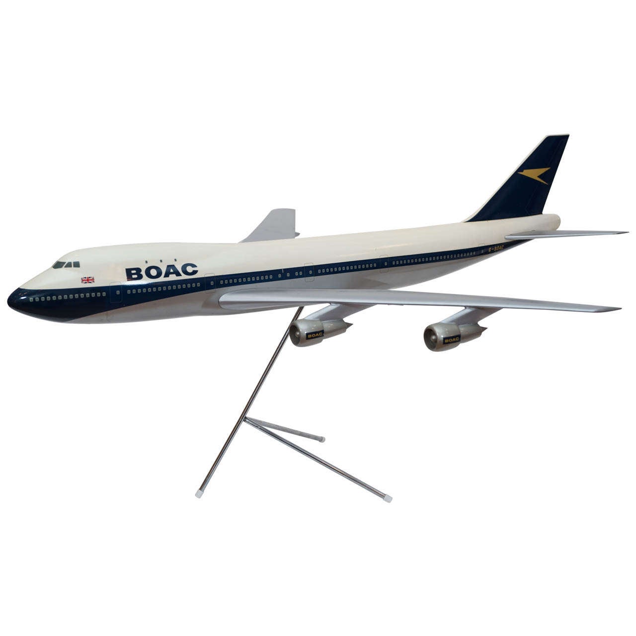 BOAC 747 Model by Westway of Britain