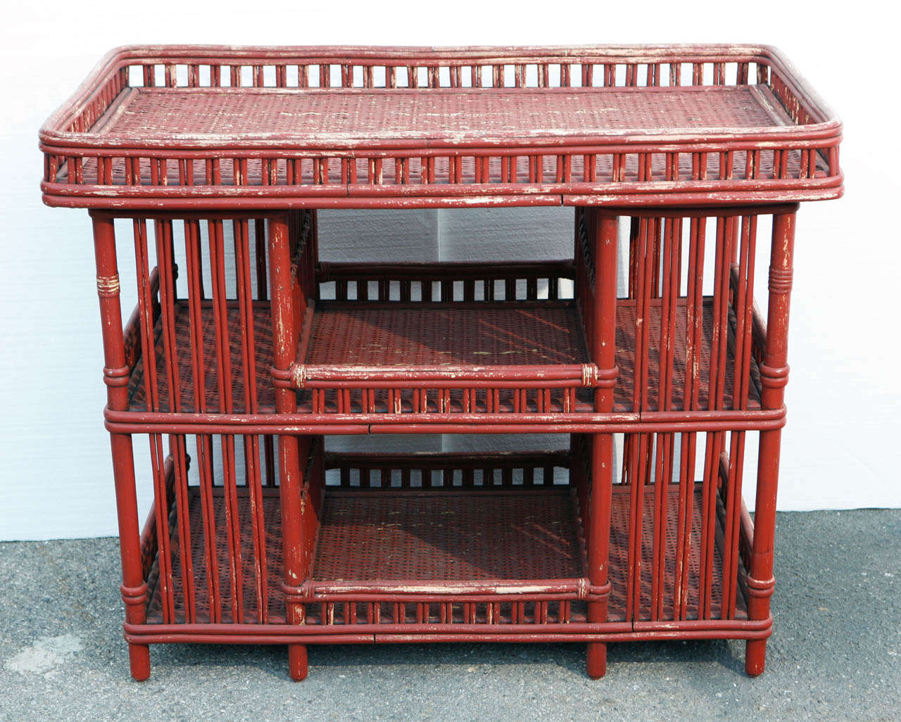 Vintage Wicker Sideboard