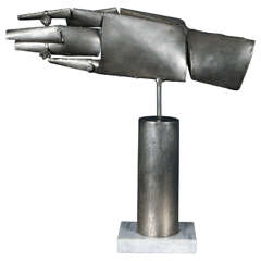 1967 "Ringed Hand" Sculpture by Philolaos
