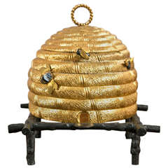 Beehive Shaped Sewing Box