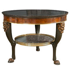 Italian Empire Gueridon Table