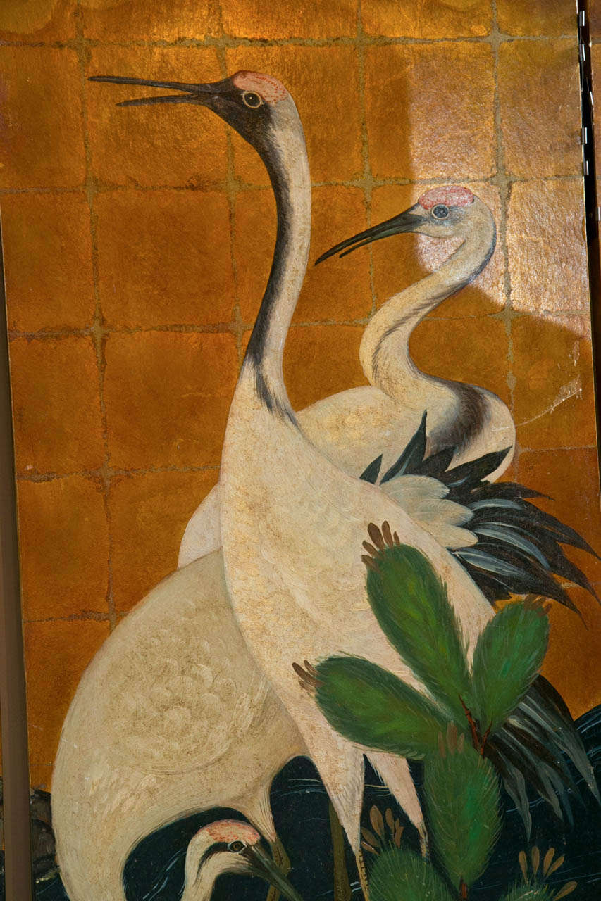 Hand Painted Japanese Screen at 1stDibs japanese screens for sale