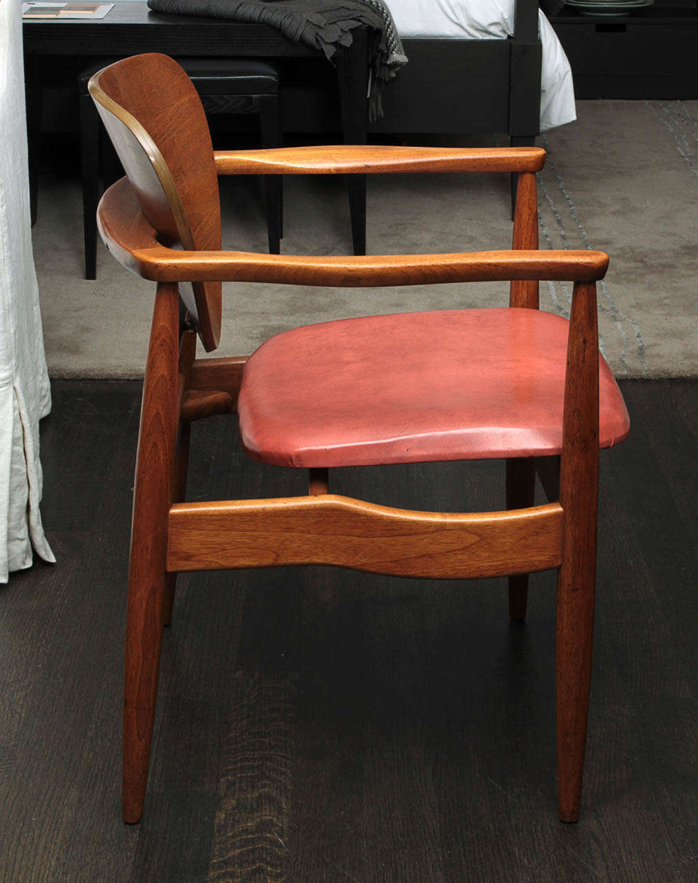Mid-Century Modern Vintage John Stuart Arm Chairs For Sale