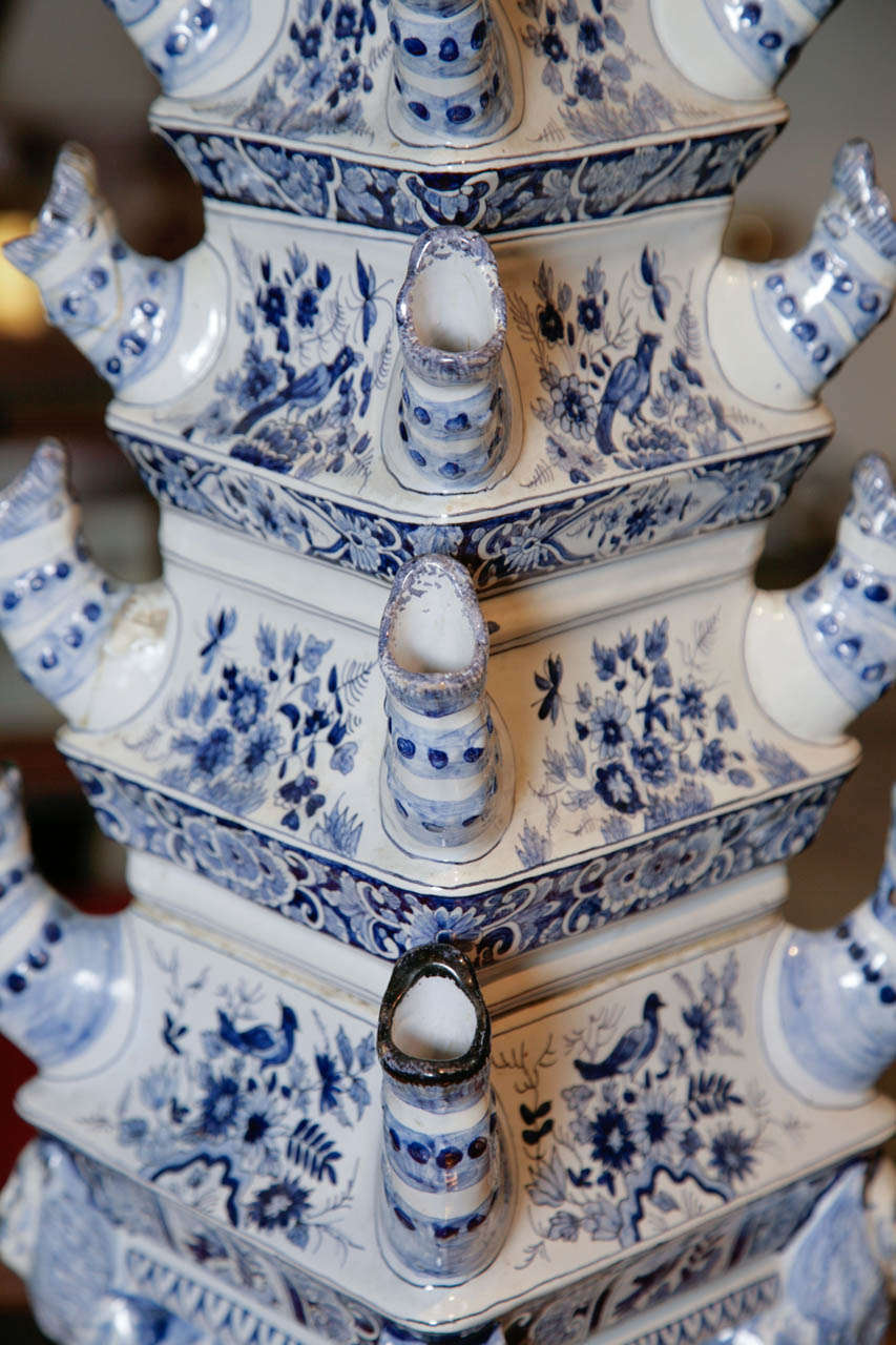 Delft Tulip Vase Made by Christian Dior Décor at 1stdibs