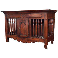 Early 19th Century French Walnut Panetiere