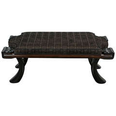 Quillian Classic Collection Hand Held Wood Carved Bench​