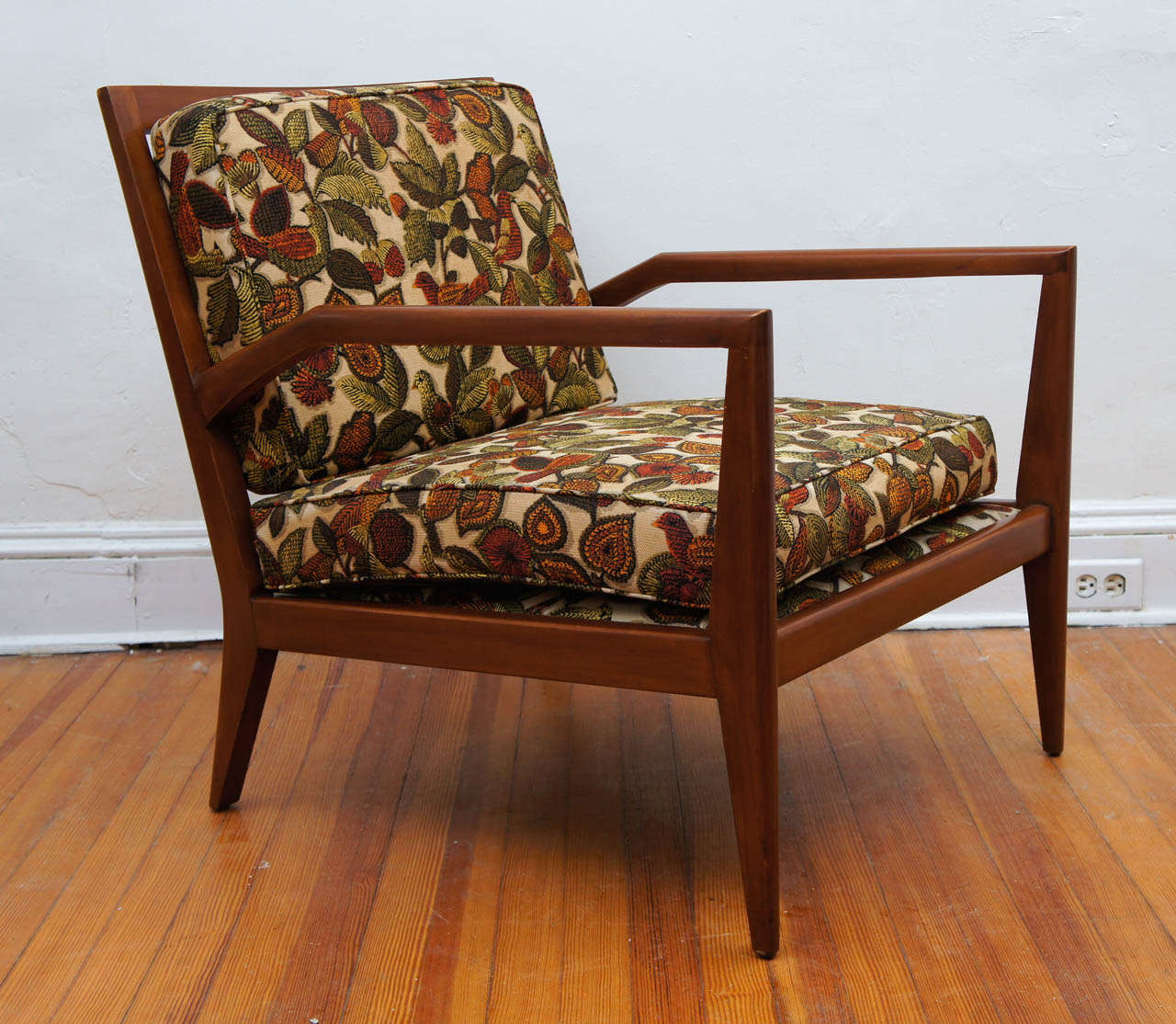 Mid-Century Modern Pair of Mid Century Armchairs after Gibbings or Wormley For Sale