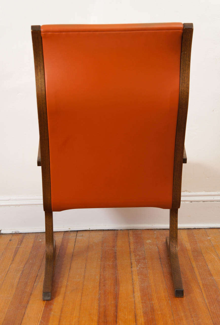 Mid-Century Modern Kosuga Chair and Ottoman