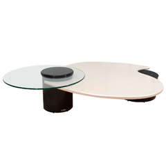 Organic Form Coffee Table by Rougier