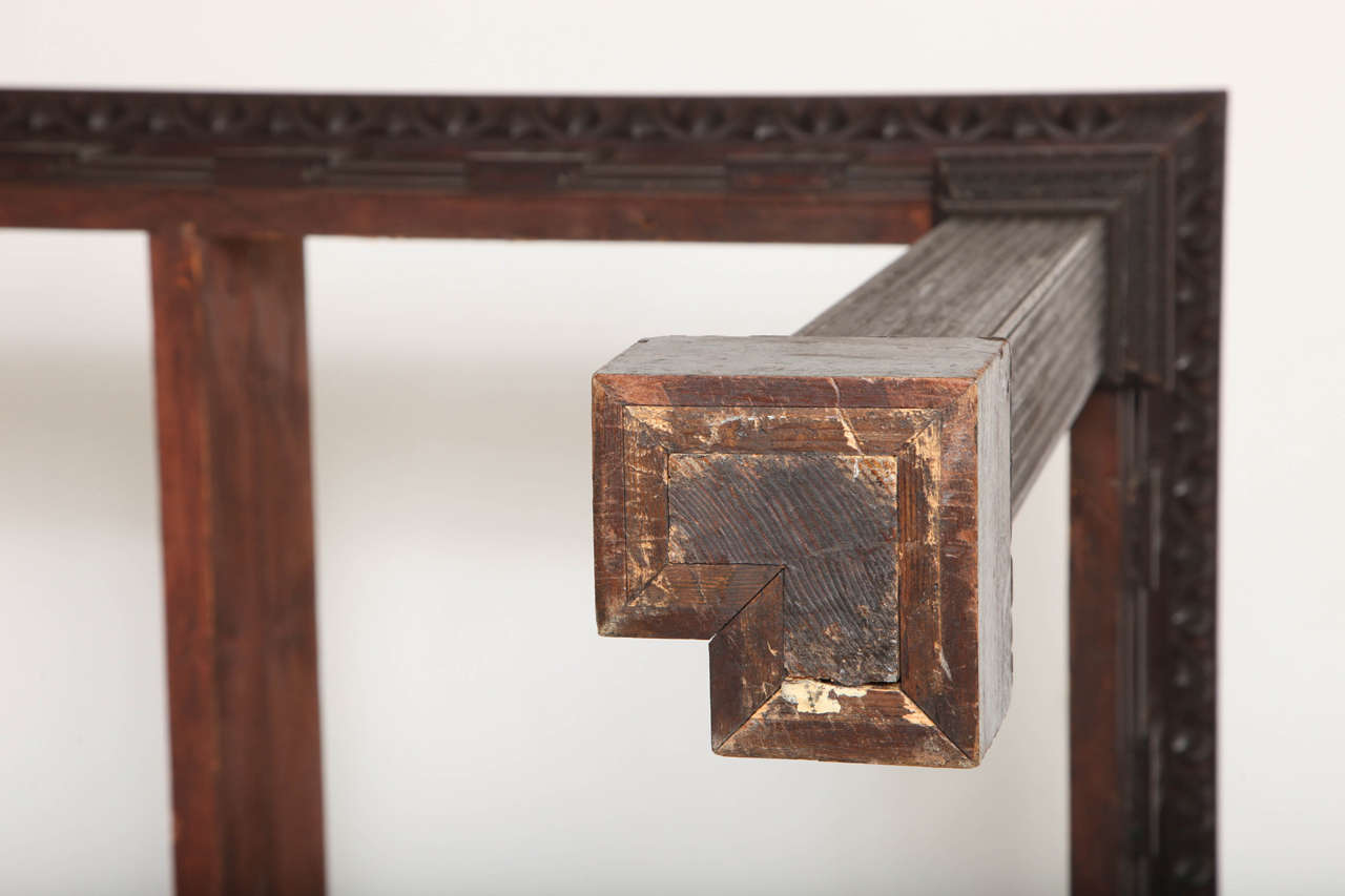 Pair of George II Revival Mahogany Granite-Topped Side Tables, Kentian 2
