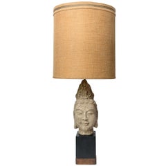 James Mont Buddha Table Lamp