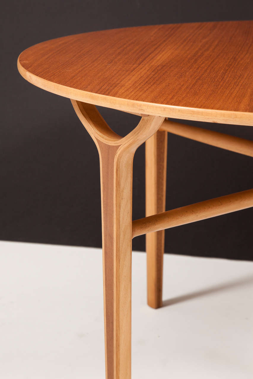 Mid-20th Century Peter Hvidt & Orla Molgaard-Nielsen Circular Table