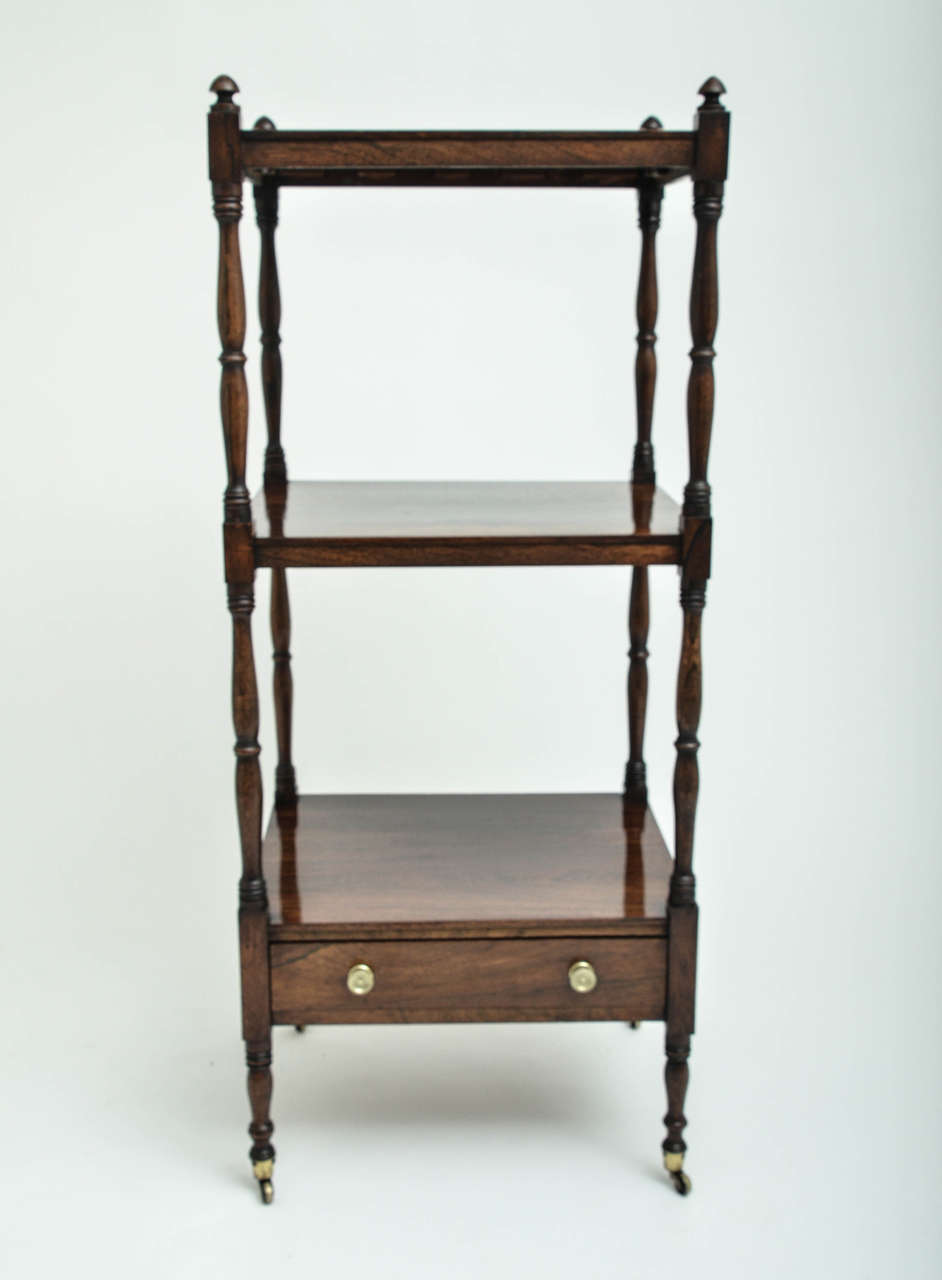 Early 19th Century English Rosewood Étagère