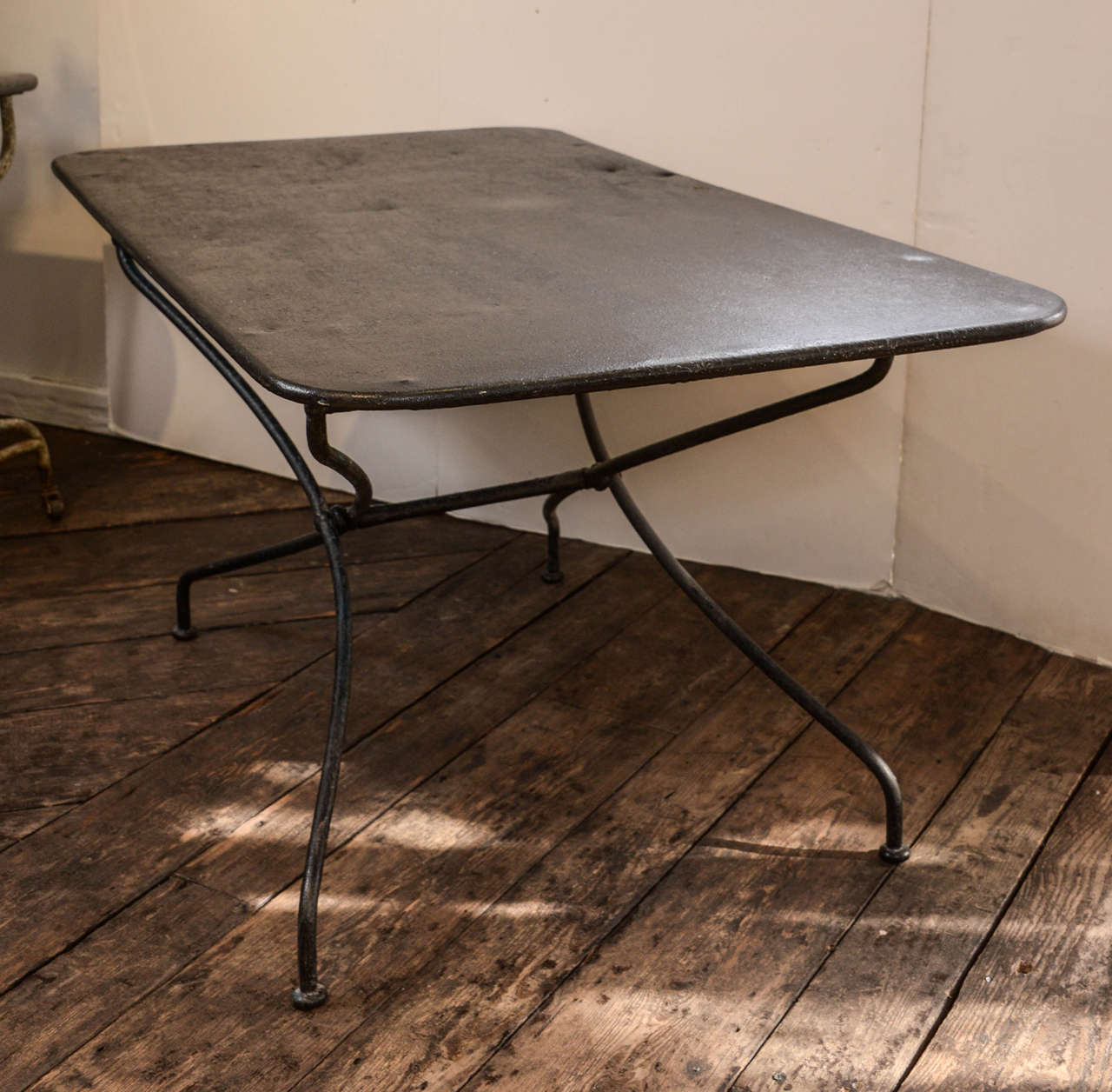 Iron Folding Table For Sale 1