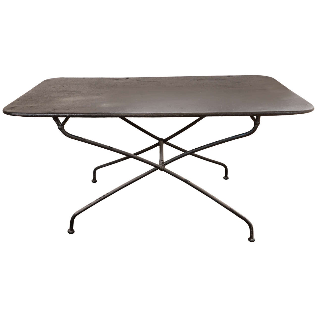 Iron Folding Table For Sale