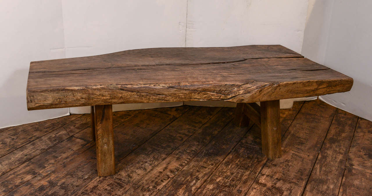 French Primitive Coffee Table