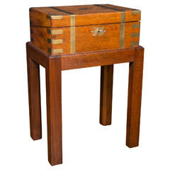 Walnut Lap Desk on Stand 1