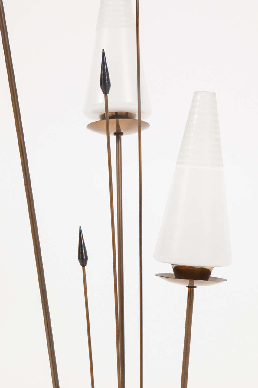 Mid-20th Century 1950s Jean Royere Style Floor Lamp
