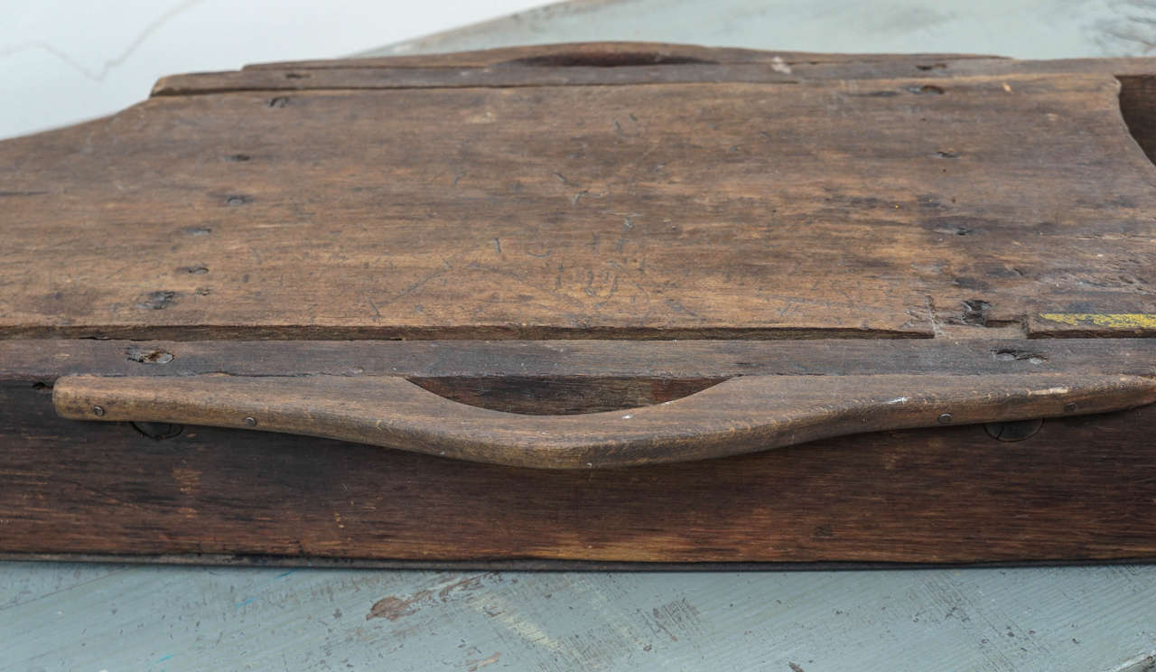 American Wooden Antique Sled 1