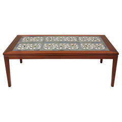 Danish Tile Top Coffee Table