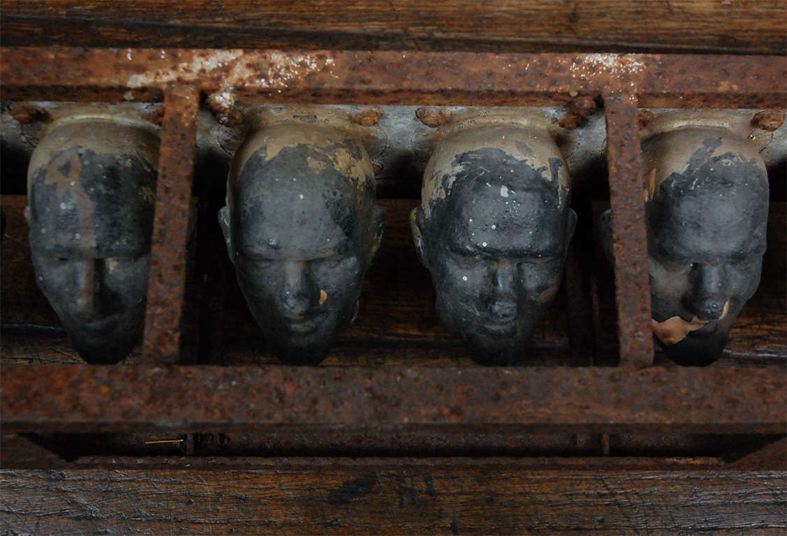Sculpture with Early 20th Century Doll Molds For Sale at 1stDibs