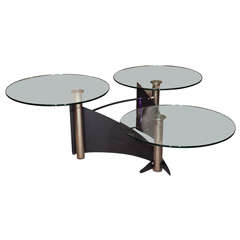 Modern  Three  Part  Cocktail  Table