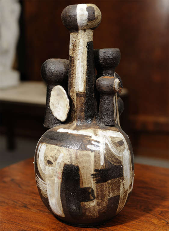 Elio Schiavon(1924-2004) Ceramic Vase