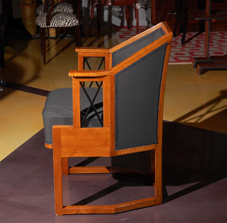 Austrian Koloman Moser Arm Chair