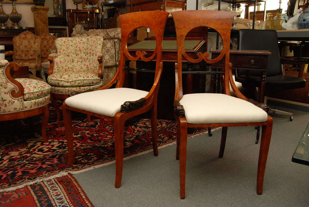 Pair of Viennese Side Chairs