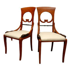 Pair of Viennese Side Chairs