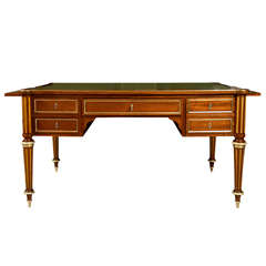 Russian Neoclassical Style Mahogany Desk by Jansen