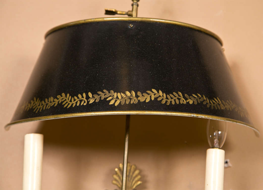 Pair of English Bouillotte Wall Sconces