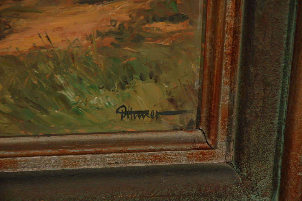 Belgian Country Landscape, Circa 1900