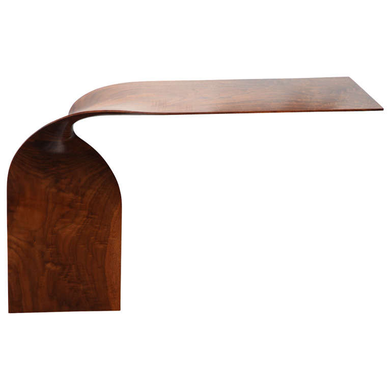 Carol Egan, Hand-Carved Walnut Console, USA, 2012