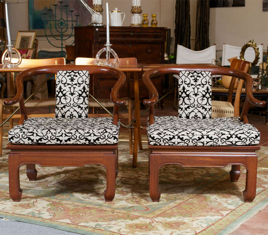 Late 20th Century Oriental Style Chairs