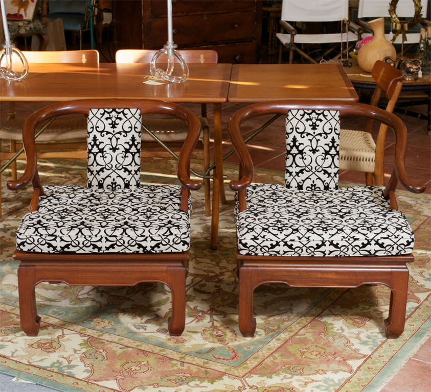 Unknown Late 20th Century Oriental Style Chairs