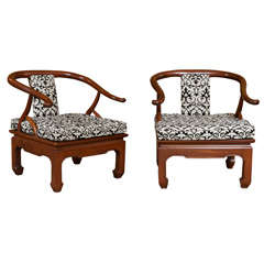 Late 20th Century Oriental Style Chairs