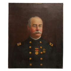 Used 19th cent portrait of Mayor Frank Olney,  Providence  RI.