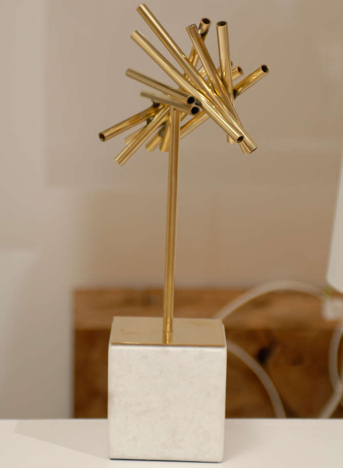 Gold Stick Sculpture For Sale 3